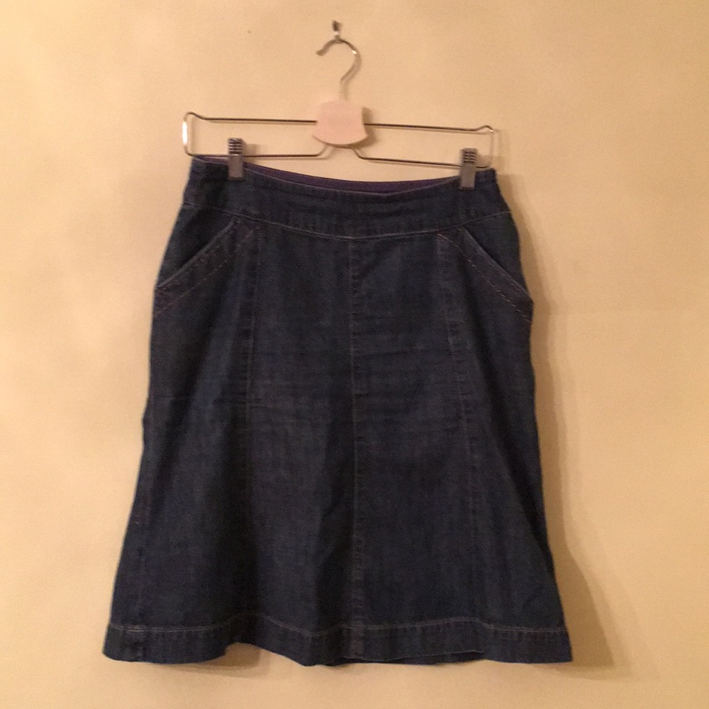 Boden denim skirt